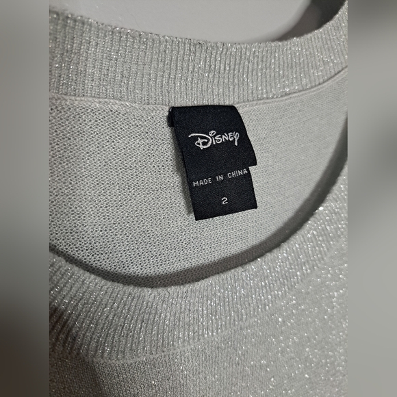 Disney Torrid Cinderella Shoe Cardigan Sweater Tunic Dress Top  Sz 2 - Picture 2 of 6